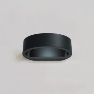 Wandlamp Sharp 1-lichts antraciet IP65
