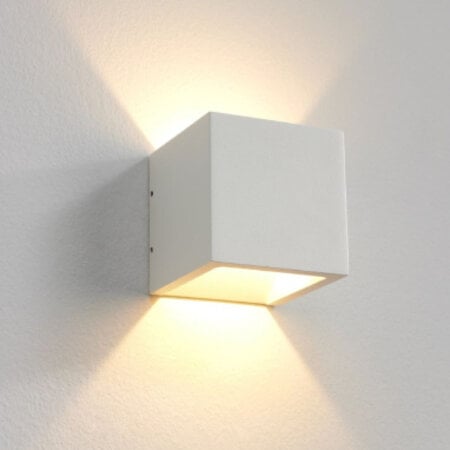 Artdelight Modern minimalistische wandlamp Cube 1-lichts dim to warm wit