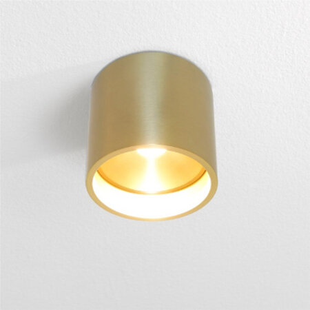 Artdelight Modern Hotel chique plafondlamp Orleans 1-lichts goud geborsteld