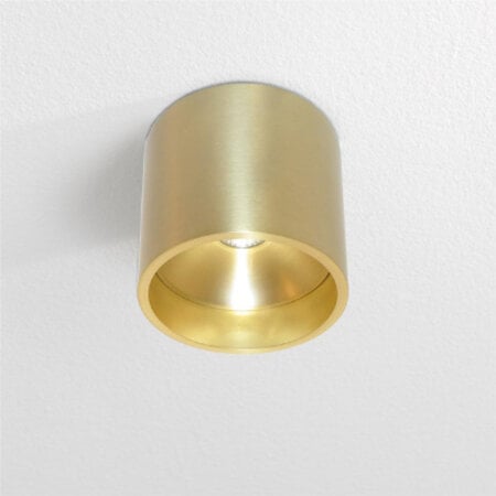 Artdelight Modern Hotel chique plafondlamp Orleans 1-lichts goud geborsteld