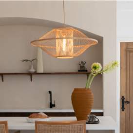 Hanglamp Maui 1-lichts naturel Ø70 cm