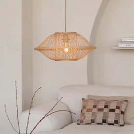 Hanglamp Maui 1-lichts naturel Ø50 cm