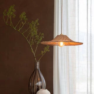 Hanglamp Cancun 1-lichts small naturel