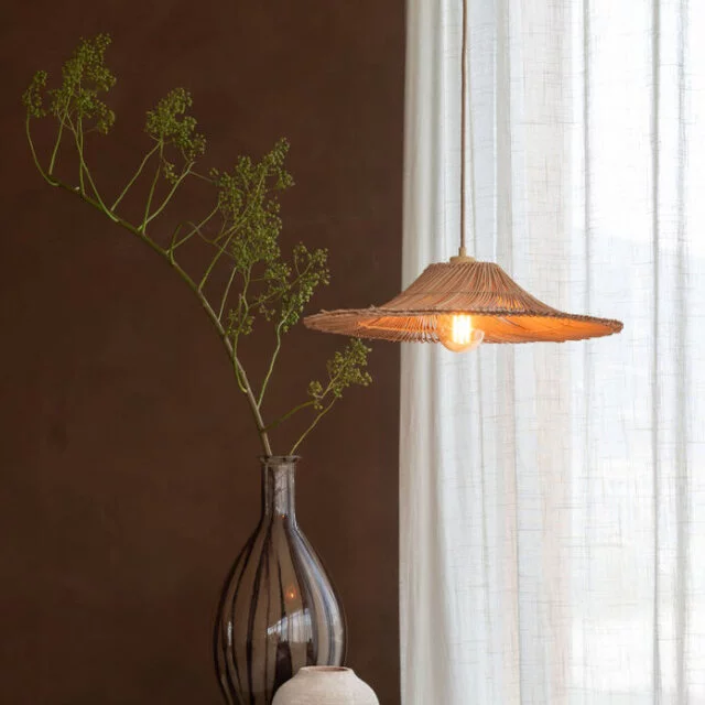 Hanglamp Cancun 1-lichts small naturel