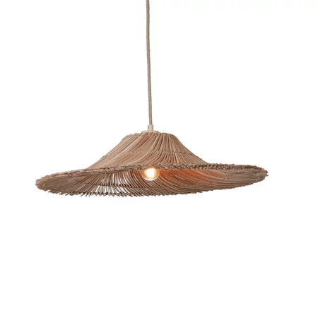 GOOD & MOJO Japandi landelijke hanglamp Cancun 1-lichts small naturel