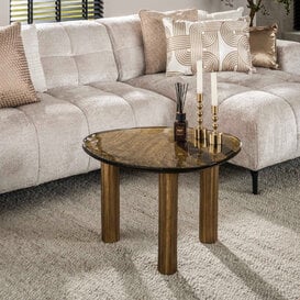 Salontafel Glare large goud antiek