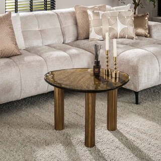 Salontafel Glare large goud antiek
