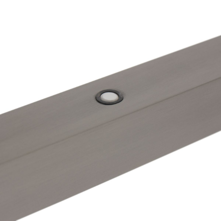 Mexlite minimalistische hanglamp Danske 1-lichts staal