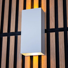 Wandlamp David 2-lichts wit