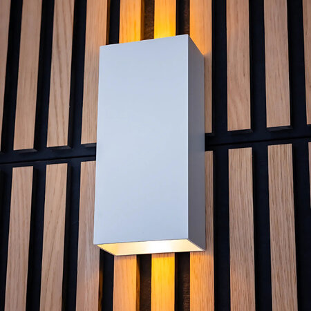 ETH Scandinavische minimalistische wandlamp David 2-lichts wit
