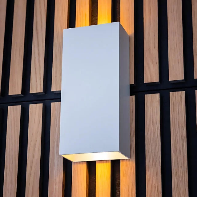 Wandlamp David 2-lichts wit