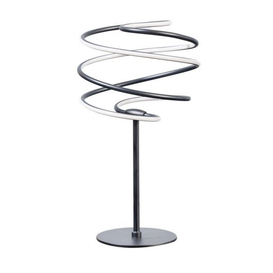 Tafellamp Slinger 1-lichts zwart