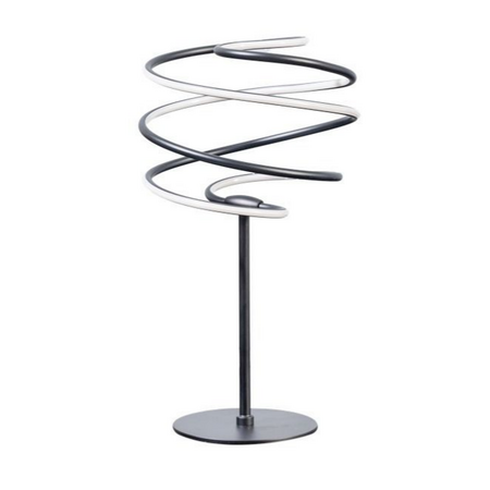 ETH minimalistisch design tafellamp Slinger zwart 3 standen