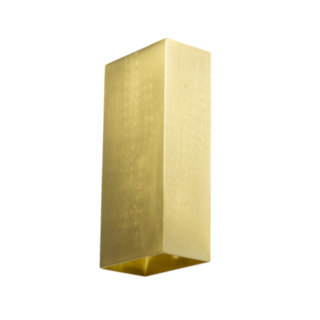 Wandlamp David 2-lichts messing