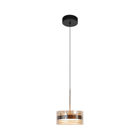 Highlight Moderne minimalistische hanglamp Enzo 1-lichts brons