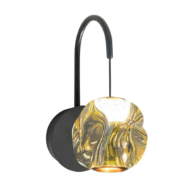 Wandlamp Melina 1-lichts goud