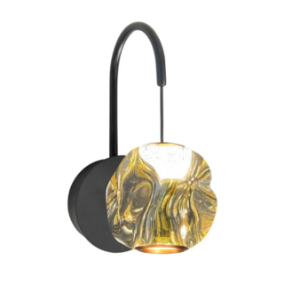 Wandlamp Melina 1-lichts goud