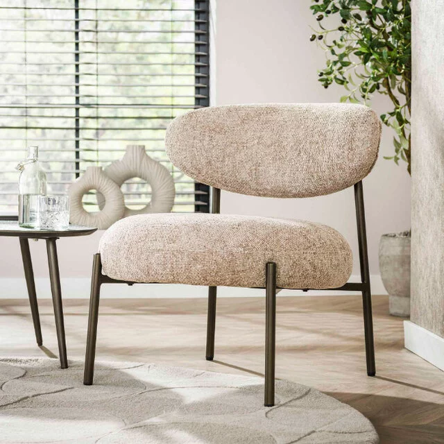 Fauteuil Tissee cargo zandkleur
