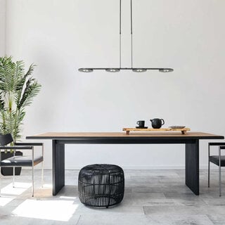 Hanglamp Turound 4-lichts smoke