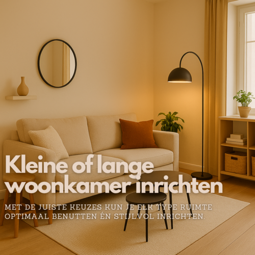 Kleine of lange woonkamer inrichten