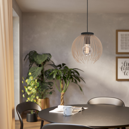 Stars of Light Modern Scandinavische hanglamp Alhabia 1-lichts small zand