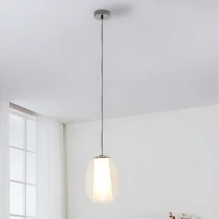Hanglamp Menorca 1-lichts wit