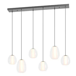 Hanglamp Menorca 6-lichts wit