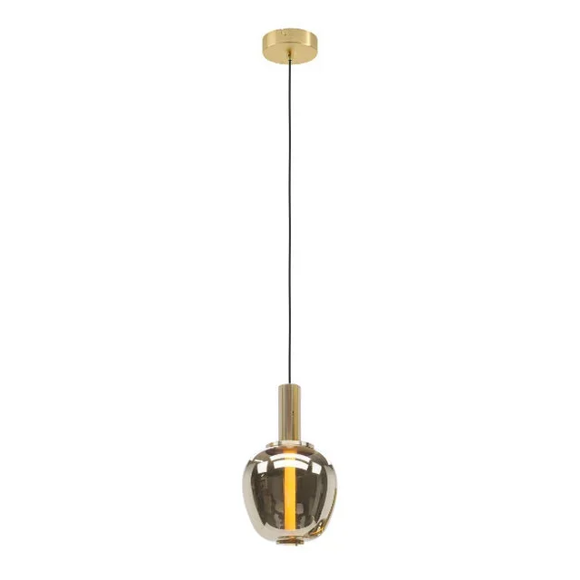 Hanglamp Fruitera 1-lichts small messing