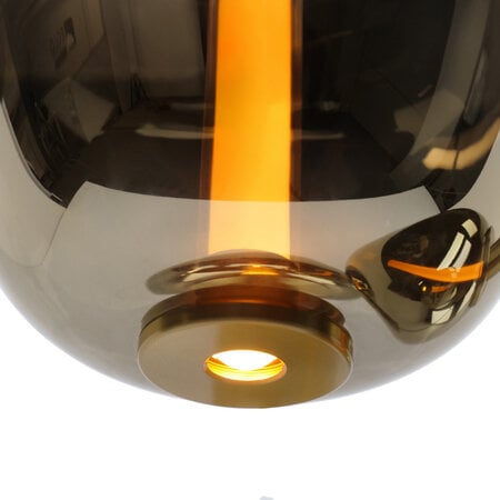 Stars of Light Modern Hotel chique hanglamp Fruitera 1-lichts messing