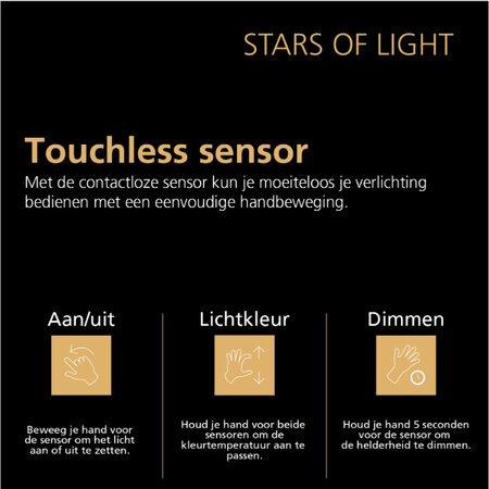 Stars of Light Moderne hotel chique hanglamp Fruitera 3-lichts getrapt messing