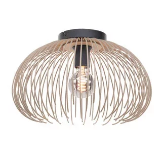Plafondlamp Alhabia 1-lichts zand