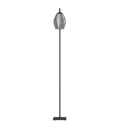 Stars of Light Moderne vloerlamp Estanys 1-lichts smoke glas