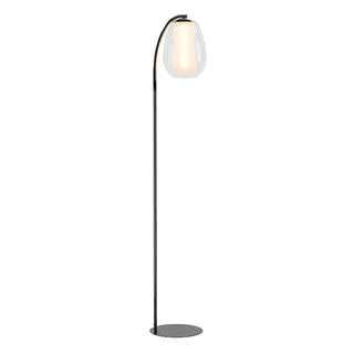 Vloerlamp Menorca 1-lichts wit