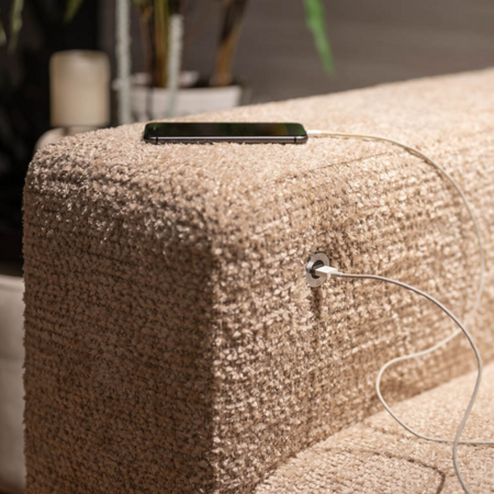 UrbanSofa Moderne Japandi hoekbank Pascalle