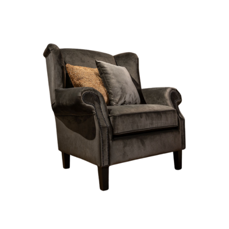 UrbanSofa Landelijke gecapitonneerde fauteuil Chelsey