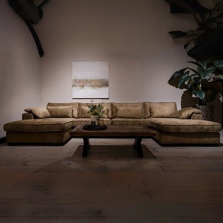 UrbanSofa Landelijke moderne Firenca hoekbank