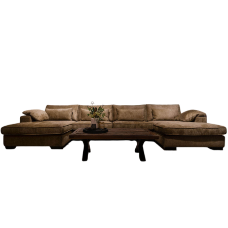 UrbanSofa Landelijke moderne Firenca hoekbank