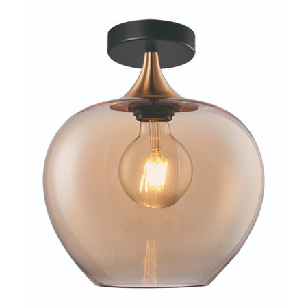 Freelight Hotel Chique plafondlamp Fresu 1-lichts Brons