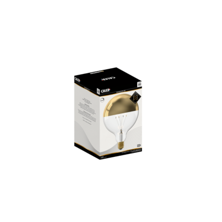 Calex Calex 3,5W LED Kopspiegel Ø12,5 cm bol goud 200 lumen