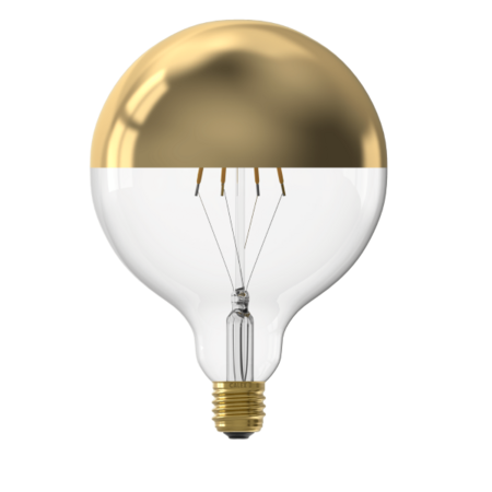 Calex Calex 3,5W LED Kopspiegel Ø12,5 cm bol goud 200 lumen