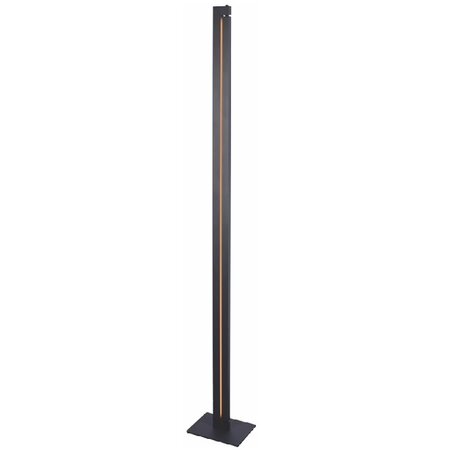 Freelight Moderne Industriële vloerlamp Colonna 1-lichts zwart