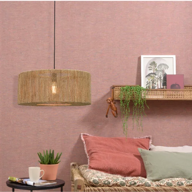 Hanglamp Iguazu 1-lichts naturel Ø60 cm