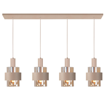 Highlight Modern Scandinavische hanglamp Marrone 4-lichts zand