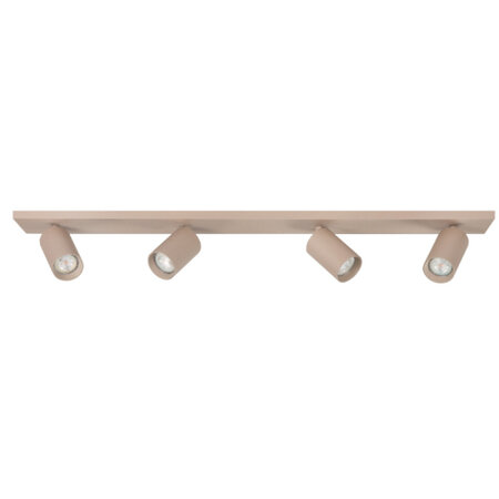 Highlight Modern Scandinavische opbouwspot Mila 4-lichts op balk zand
