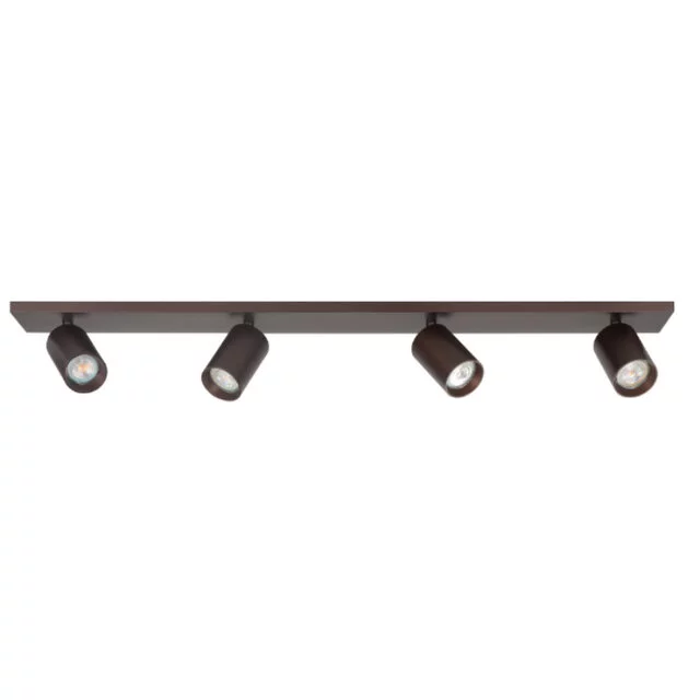 Opbouwspot Mila 4-lichts choco
