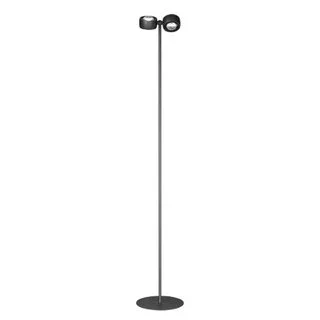Vloerlamp Amora 2-lichts zwart