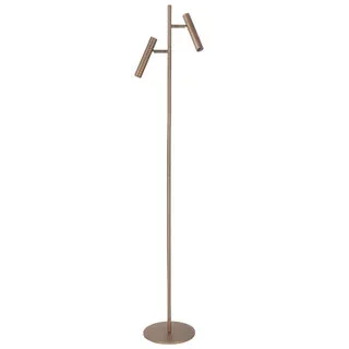 Vloerlamp Piero 2-lichts brons