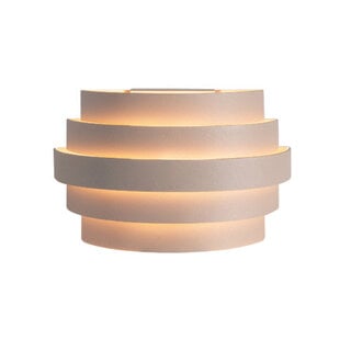 Wandlamp Scudo zand 20 cm