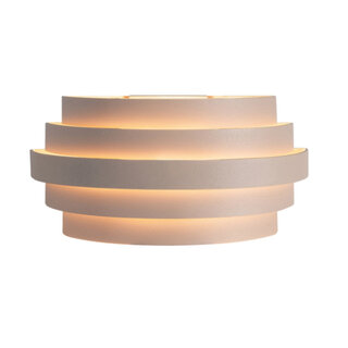 Wandlamp Scudo zand 25 cm