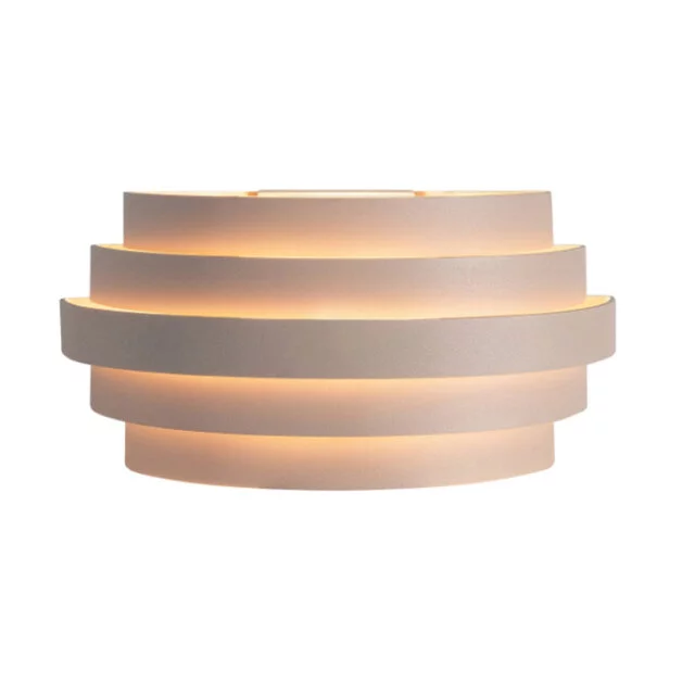 Wandlamp Scudo zand 25 cm